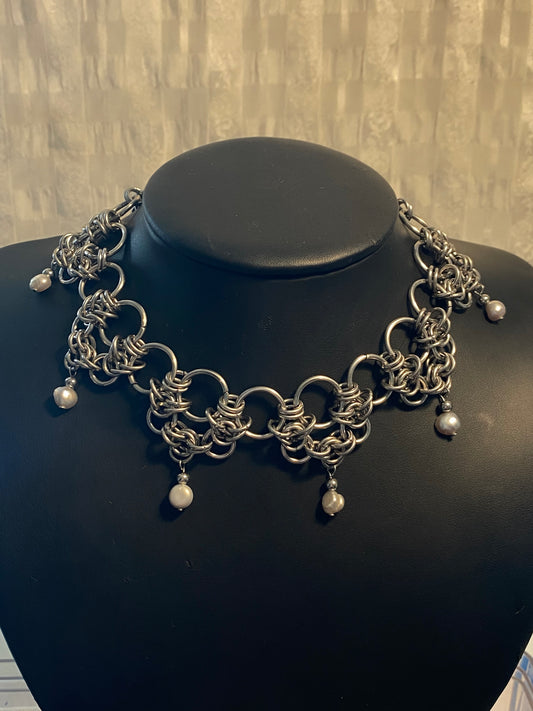 Pearl Drop Choker