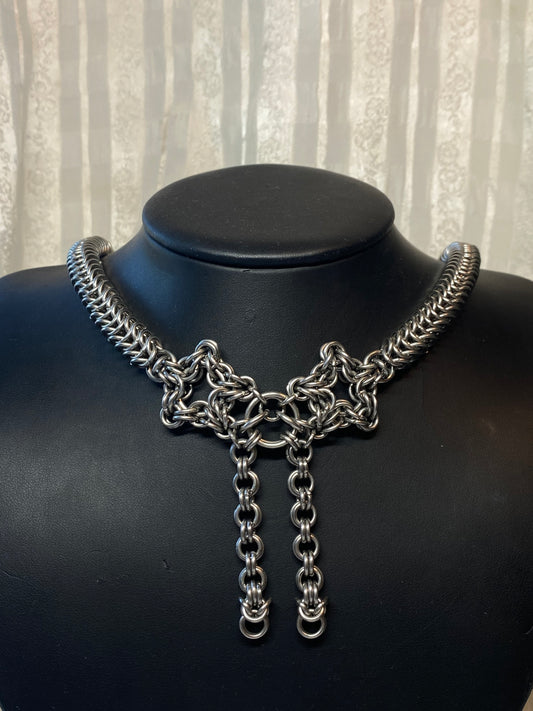 Chunky Bow Necklace