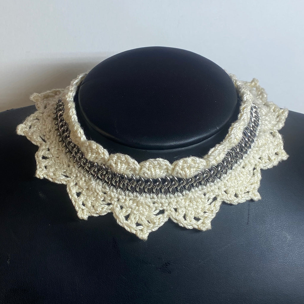 Crochet x Chainmail Choker