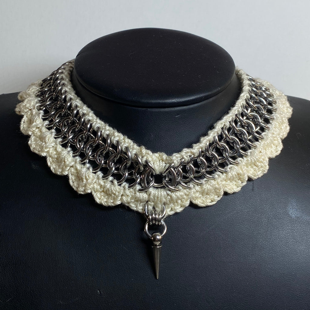 Crochet Spike Choker
