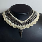 Crochet Spike Choker
