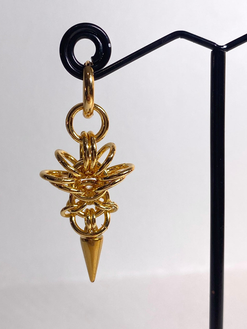 Gold Asymmetrical Earrings