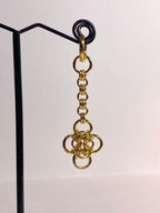 Gold Asymmetrical Earrings